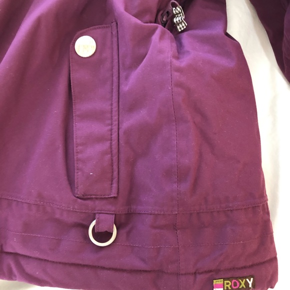 Roxy Purple Snowboard/Ski Jacket, Size Medium - Picture 6 of 10